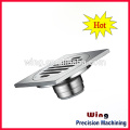 zinc floor drain with polishing